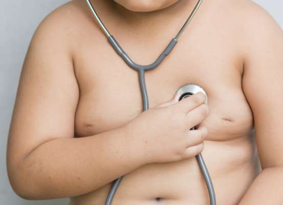 Obesidade infantil = problemas de saúde